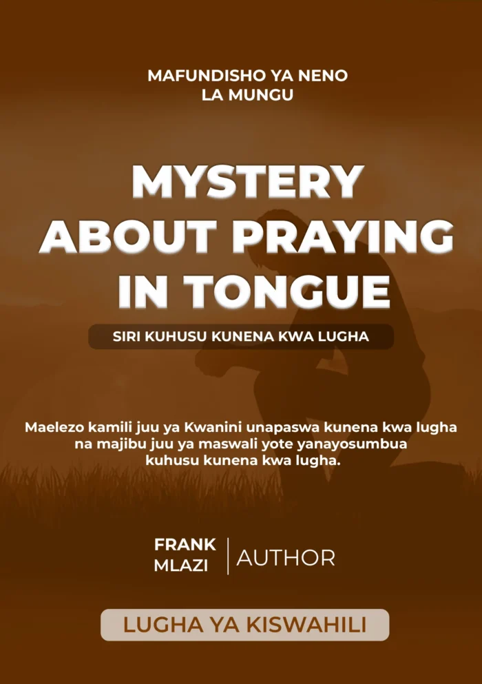 Mystery About Praying In Tongue By Frank Mlazi-pdf-book - Image 1